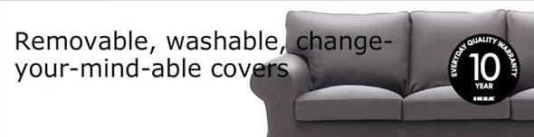 IKEA is open! Check out the Ektorp couch