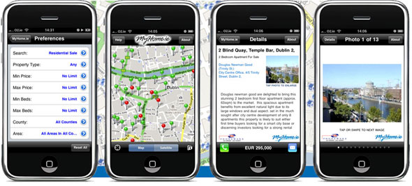 MyHome.ie launch property search iPhone App