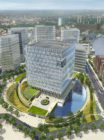 Winning Design: New US Embassy for London