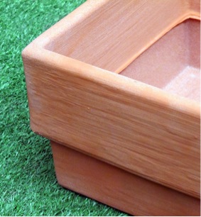 Herb box planter &ndash; practical elegance for every garden