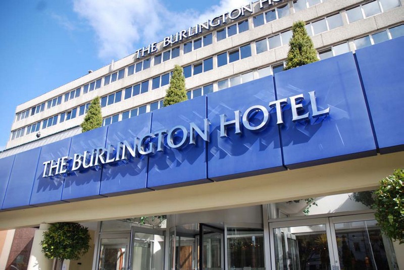 Burlington Hotel placed up for sale