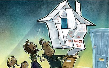 Number of mortgages in arrears on the increase
