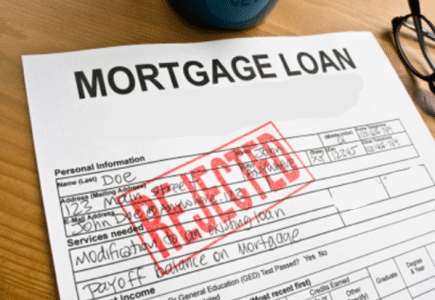 What to do after being rejected from your mortgage application?