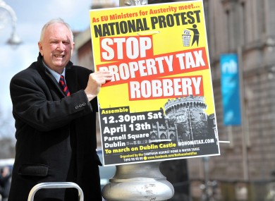 National protest against property tax on Saturday