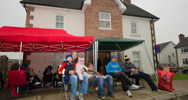 Buyers queue for &euro;30,000 houses in Monaghan