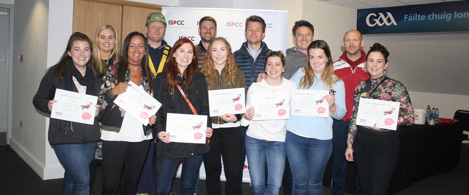Allsop raise more than &euro;8,900 for ISPCC Childline from Croke Park abseil