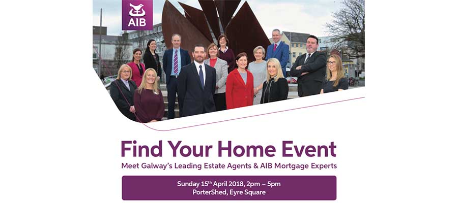 AIB hosting &#039;Find Your Home Event&#039; in Galway this Sunday