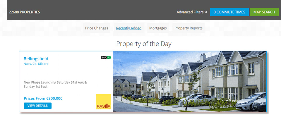 MyHome.ie releases new product Property of the Day