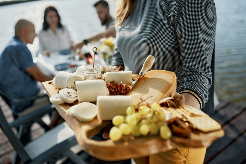 Easy to prepare snacks when having friends or family over