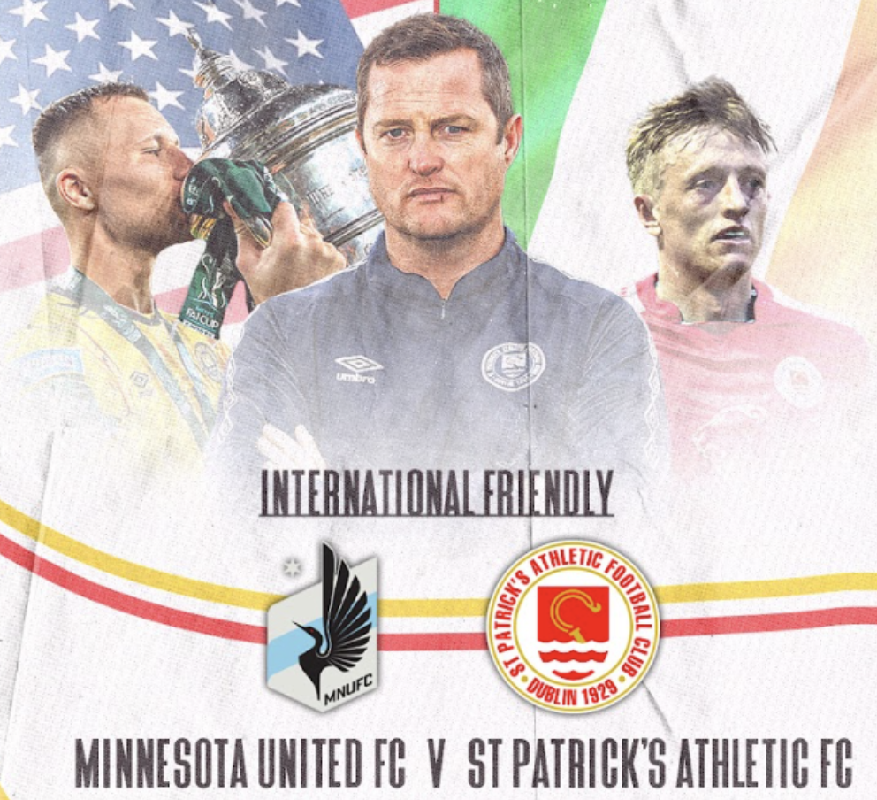 St Patrick&#039;s Athletic set for friendly tie in Minnesota