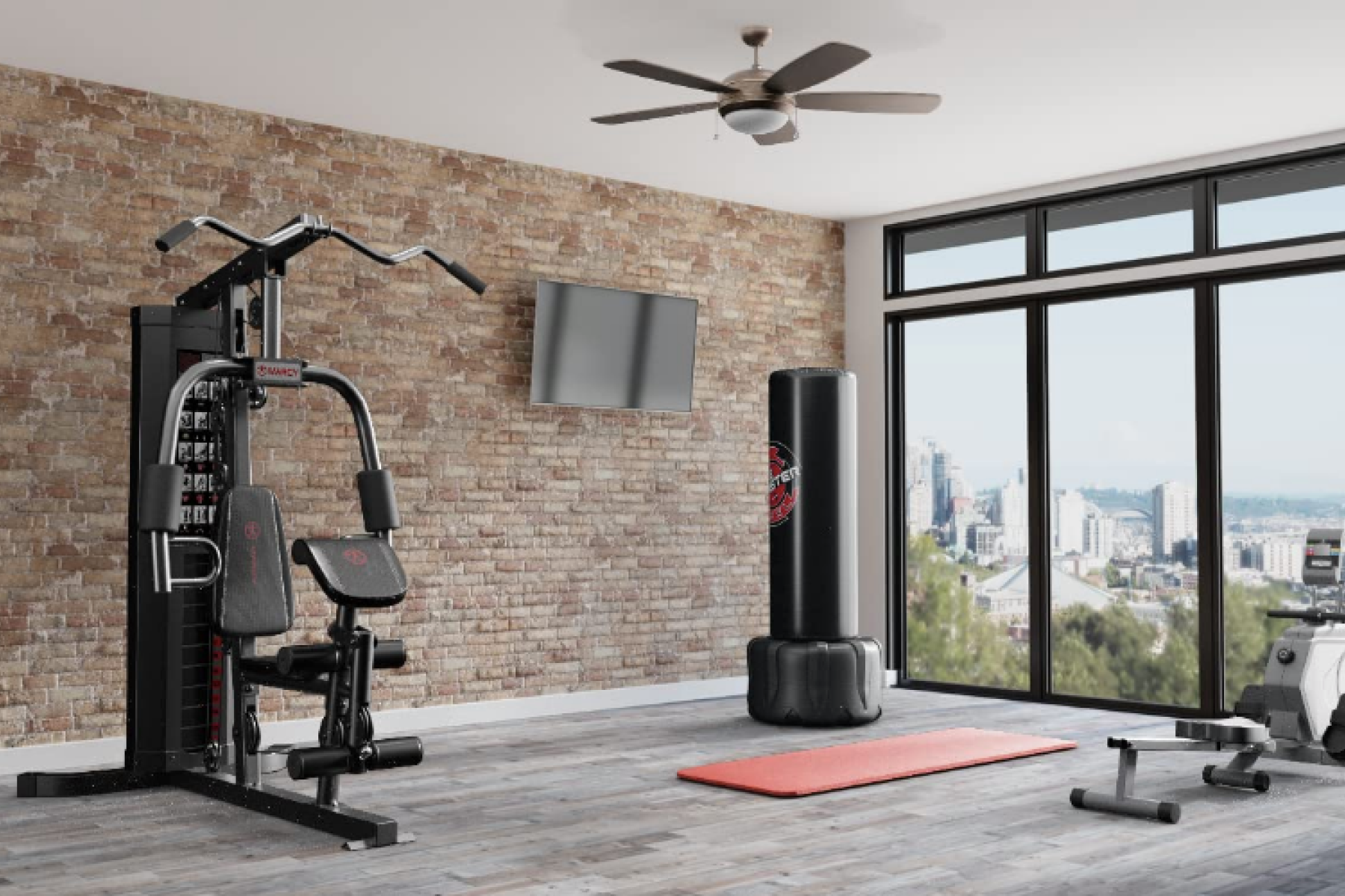 5 properties for sale with their very own home gyms