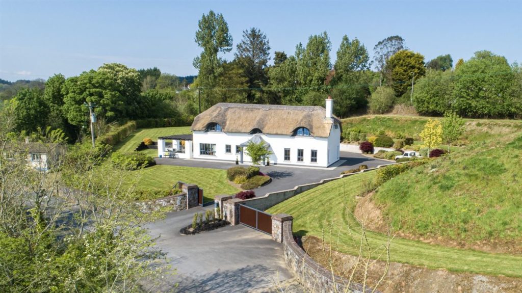 A thatched home with a modern twist