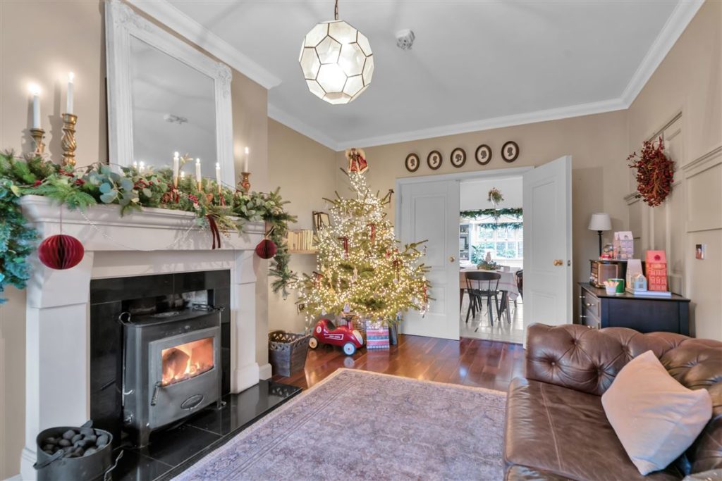 Christmas decor adds warmth to beautiful Kildare home