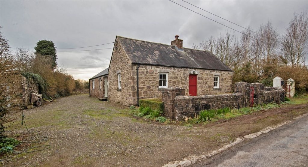 A stone cut cottage awaiting a personal stamp in Waterford